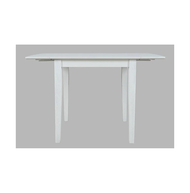 Jofran Wire-Brushed Acacia Drop-Leaf Coastal Wire-Brushed Acacia Dining Table