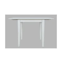 Jofran Wire-Brushed Acacia Drop-Leaf Coastal Wire-Brushed Acacia Dining Table