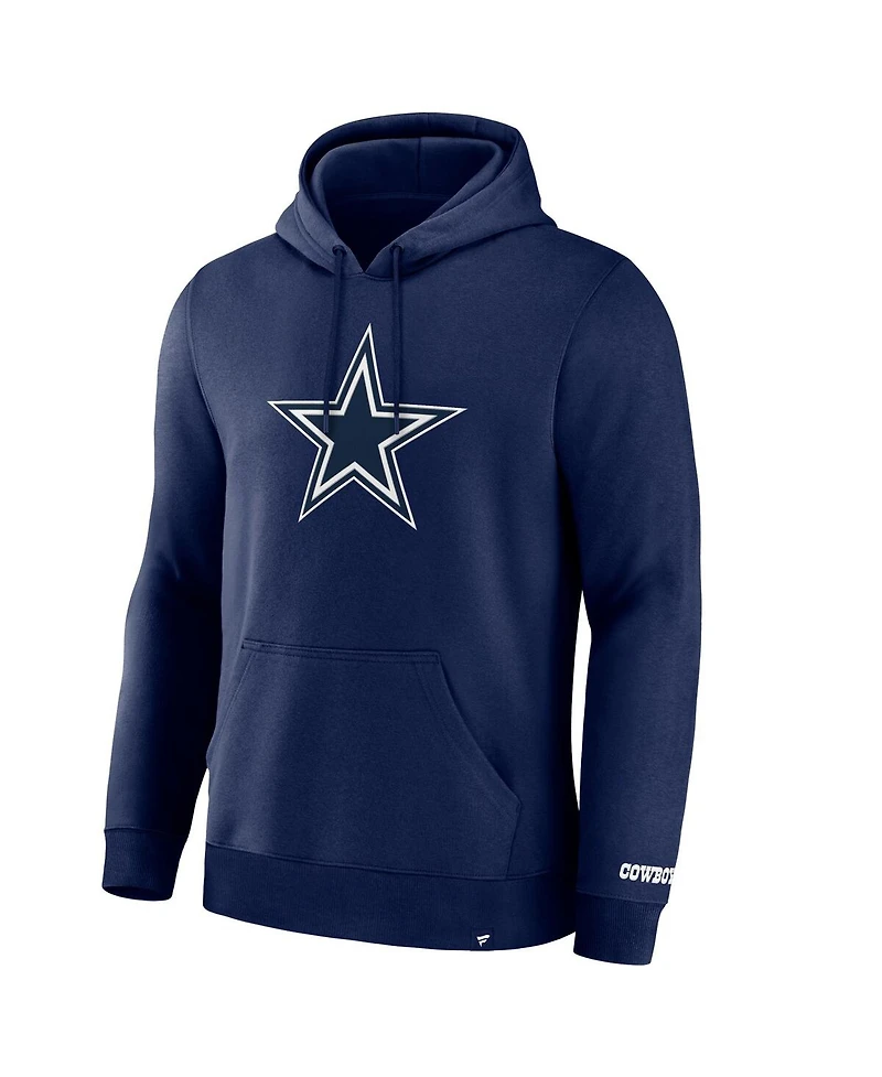 Fanatics Men's Navy Dallas Cowboys Legacy Fleece Pullover Hoodie