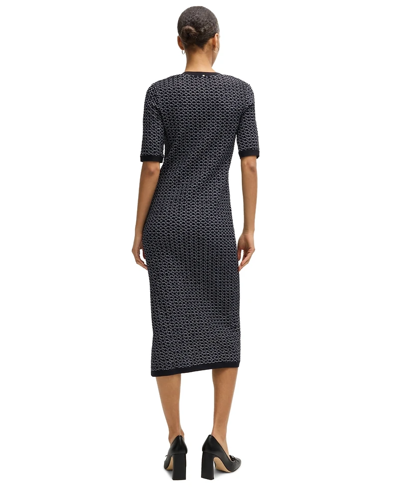 Boss by Hugo Women's Crew-Neck Dress