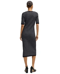 Boss by Hugo Women's Crew-Neck Dress