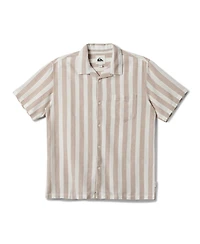 Quiksilver Men's Nightfall Island Short Sleeve Shirt