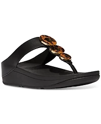FitFlop Women's Fino Resin-Hoop Sandals