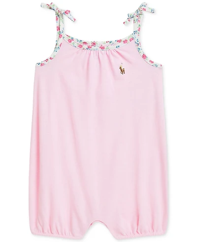 Polo Ralph Lauren Baby Knit Oxford Bubble Shortall