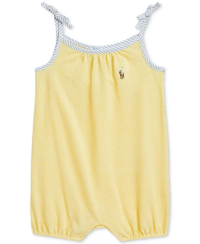 Polo Ralph Lauren Baby Knit Oxford Bubble Shortall