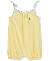 Polo Ralph Lauren Baby Knit Oxford Bubble Shortall
