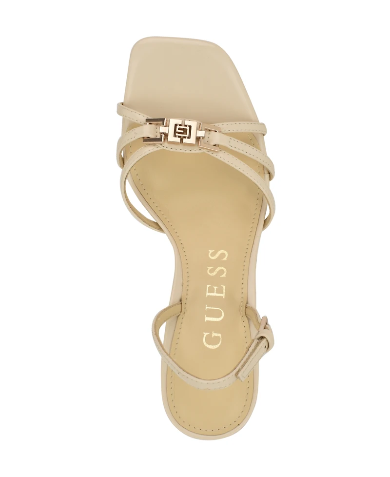 Guess Women's Twilla G Elite Strappy Stiletto Sandals