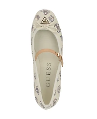 Guess Women's Kayra Mary Jane Ballet Flats