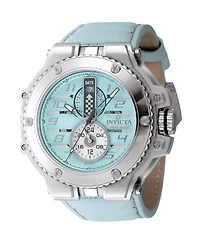 Invicta Men's 47377 Racing Quartz Multifunction Turquoise, Grey Dial Watch