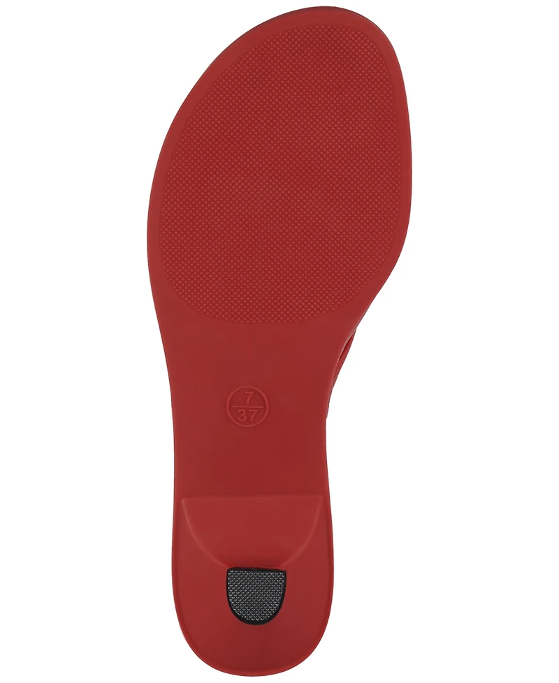 Jeffrey Campbell Lollipop Jelly Kitten-Heel Thong Sandals