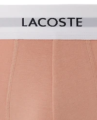 Lacoste Men's Stretch 3" 3-pack Trunks