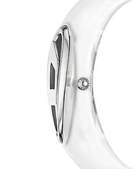 Diesel Women's Wonder-d Quartz Two-Hand White Nylon Watch, 24mm