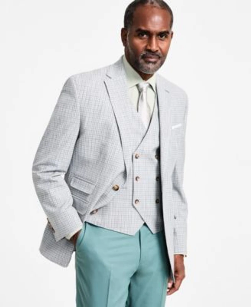 Tayion Collection Mens Regular Fit Jacket Vest