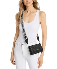 Michael Kors Jet Set Mini Phone Webbing Nylon Crossbody