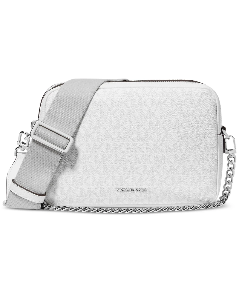 Michael Kors Bryant Medium Double Zip Chain Camera Crossbody