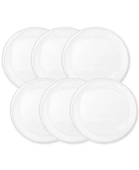 American Atelier Elite Gold Glass Charger Plates, Set of 6
