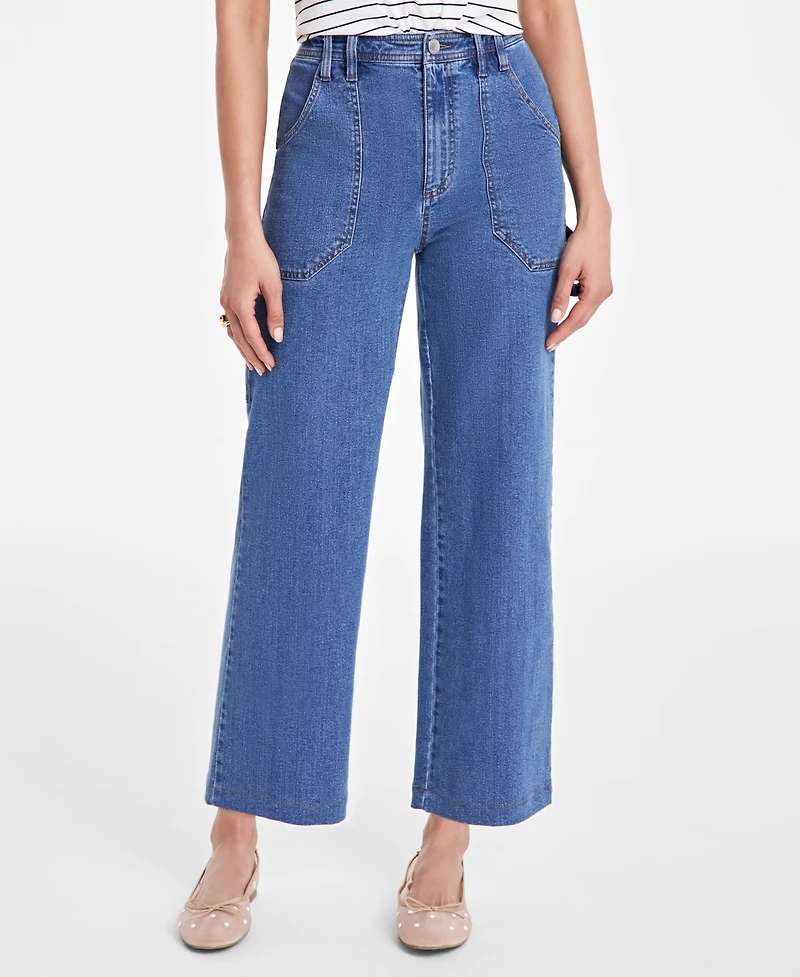 On 34th Women's Bright Sea Carpenter Jeans, Exclusively at Macy's