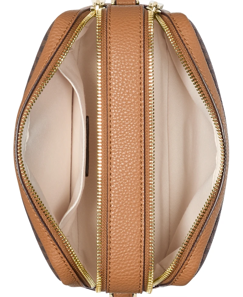 Michael Kors Bryant Medium Double Zip Chain Camera Crossbody