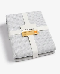 Arch Studio Waffle Cotton Blanket, Full/Queen, Exclusively at Macy's