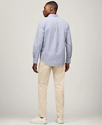 Tommy Hilfiger Men's Regular-Fit Striped Poplin Shirt