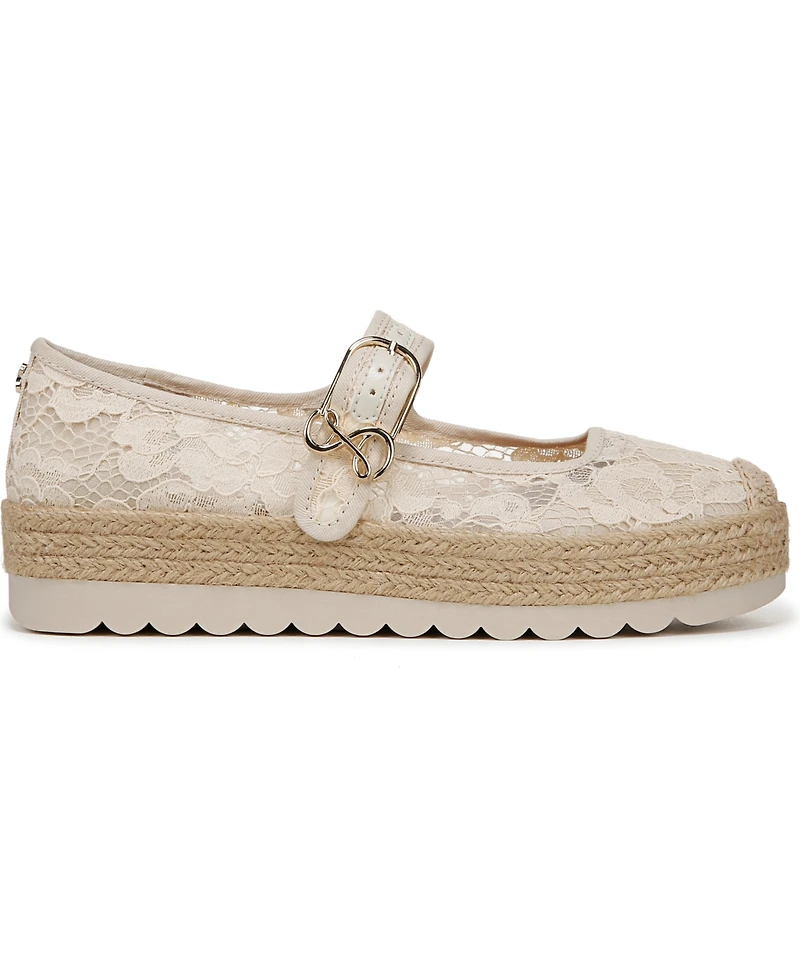 Sam and Libby Women's Isla Mary Jane Espadrille Flats