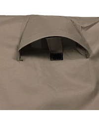 8-Foot Firewood Log Rack Cover - Weather-Resistant Outdoor Heavy-Duty Polyester with Pvc Backing - Khaki