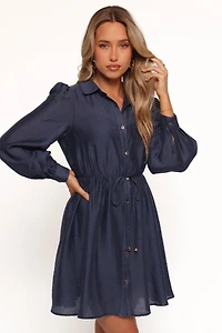 Petal and Pup Women's Everett Long Sleeve Mini Dress