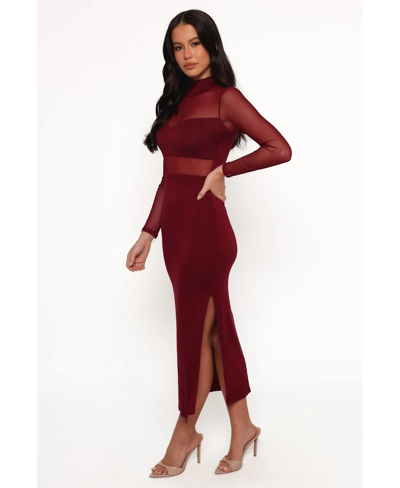 Petal and Pup Women's Farrow Long Sleeve Midi Dress