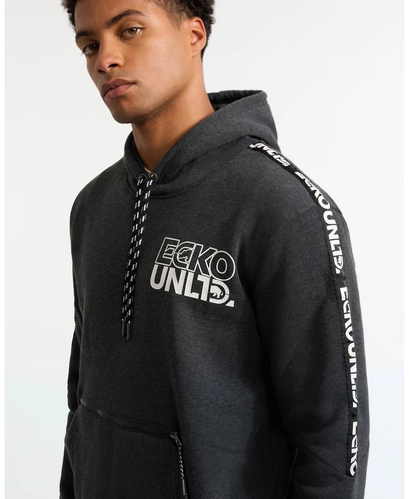 Ecko Unltd Men's Stacked Up Hoodie
