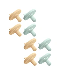 Philips Avent Soothie 0-3m, light yellow/pastel cyan, 8 pack
