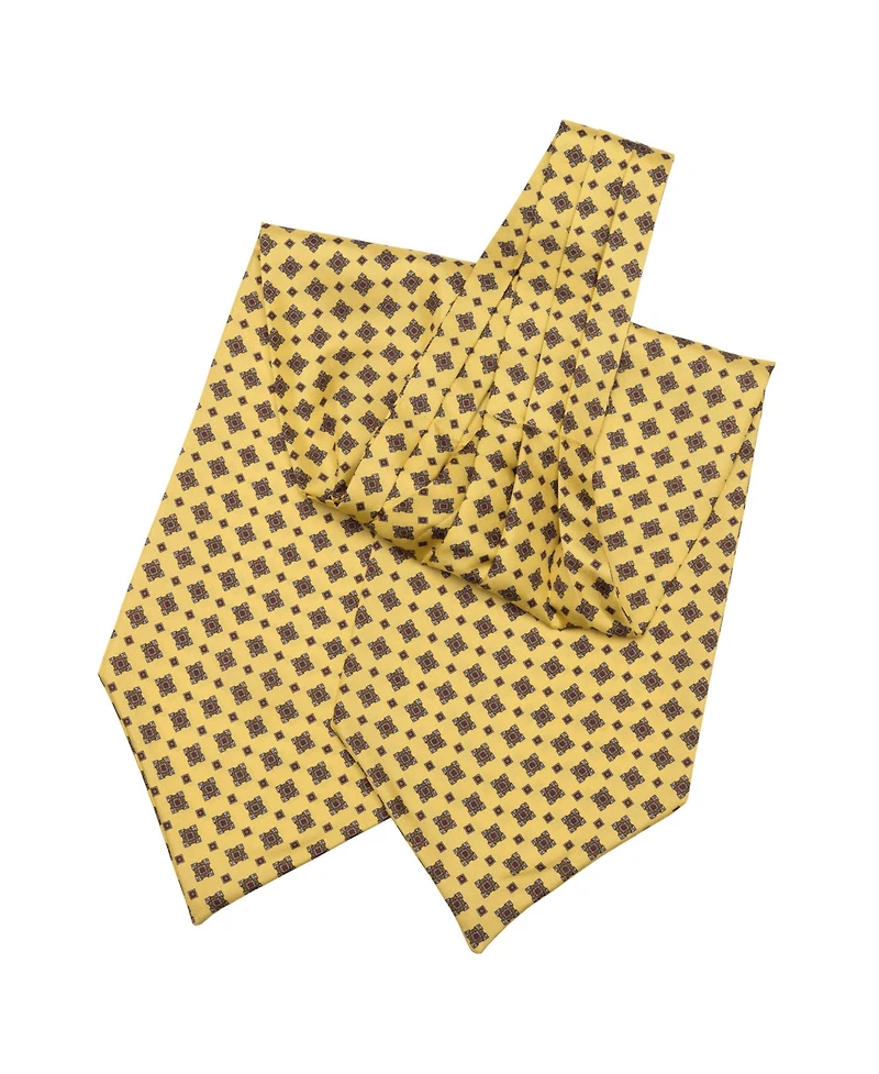 Corbara - Silk Ascot Cravat Tie for Men