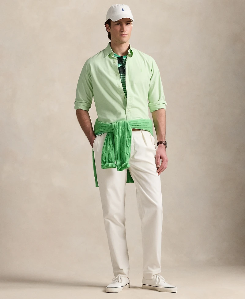 Polo Ralph Lauren Men's Classic Fit Mineral-Dyed Oxford Shirt