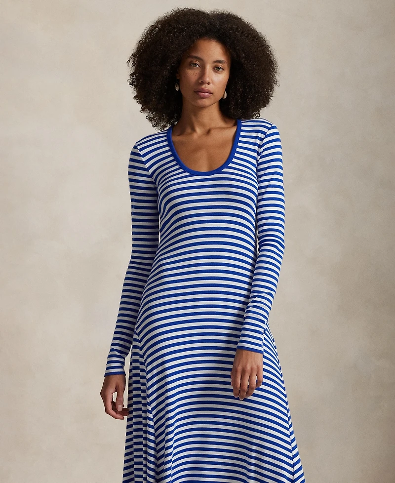 Polo Ralph Lauren Women's Striped Scoopneck Dress