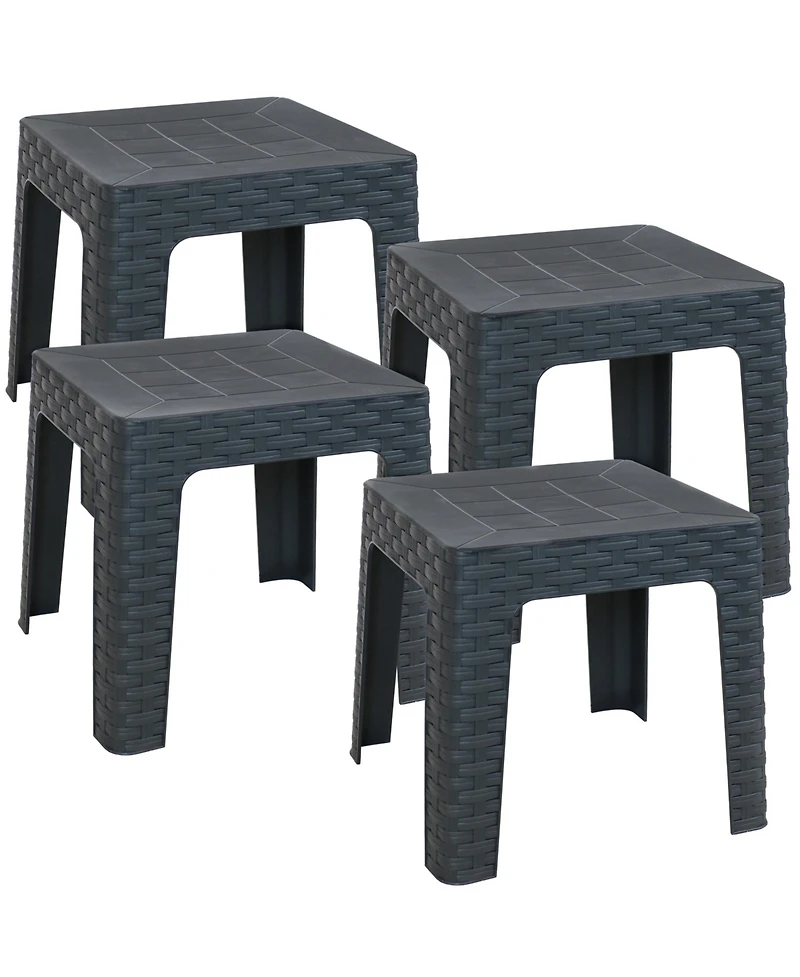 Square Patio Side Table