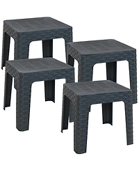 Square Patio Side Table