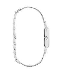 Jessica Carlyle Women's Silver Tone Metal Alloy Analog Watch, 23mm
