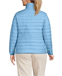 Lands' End Plus Wanderweight Packable Down Jacket