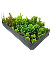 Galvanized Steel Rectangle Raised Garden Bed
