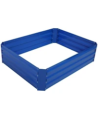 Galvanized Rectangle Raised Garden Bed