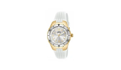 Invicta Women's 17484 Angel Quartz 3 Hand Silver Dial Watch