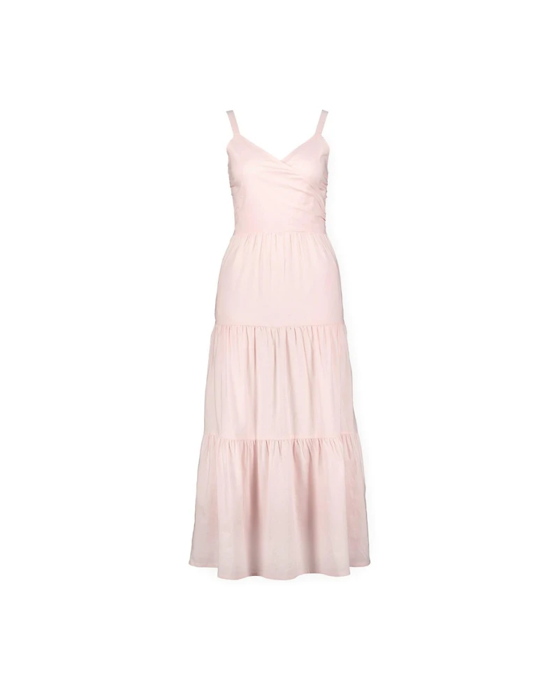 Hope & Henry Women's Tiered Wrap Dress