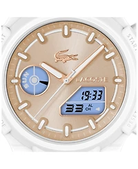 Lacoste Women's LC33 White Silicone Strap Watch, 40mm