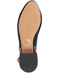 Journee Collection Women's Sammie Block Heel Slingback Pumps