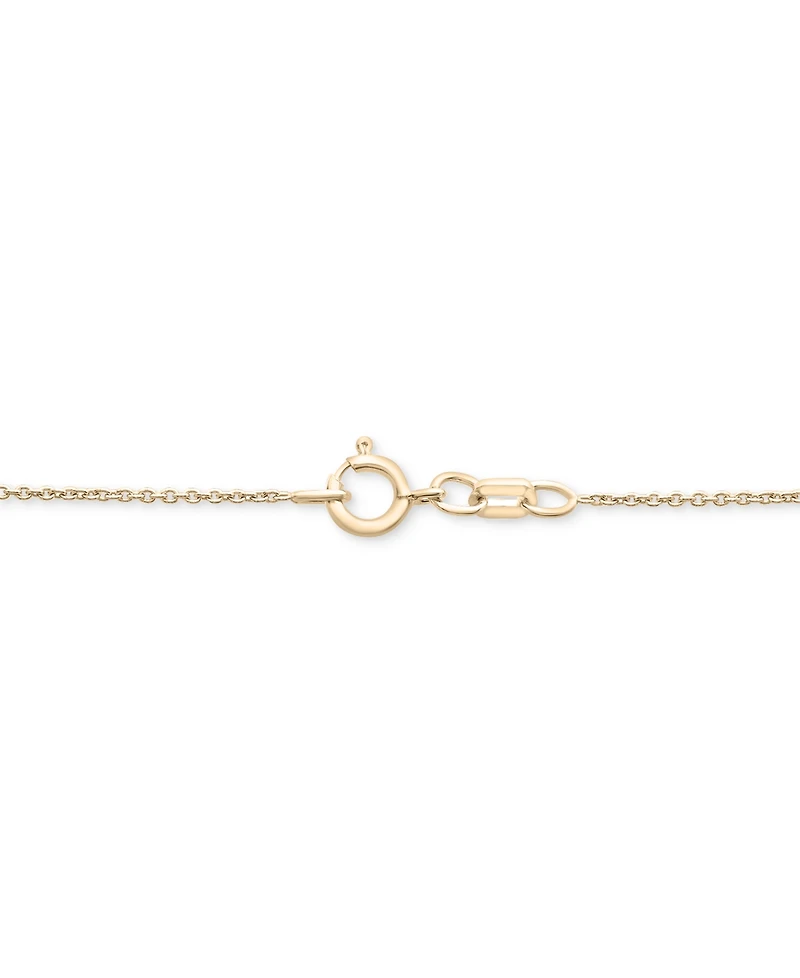 Macy's 2-Pc. Set Sky Blue Topaz (1-1/5 ct. t.w.) & Diamond Accent Hoop Earrings & Pendant Necklace in 14k Gold Over Sterling Silver