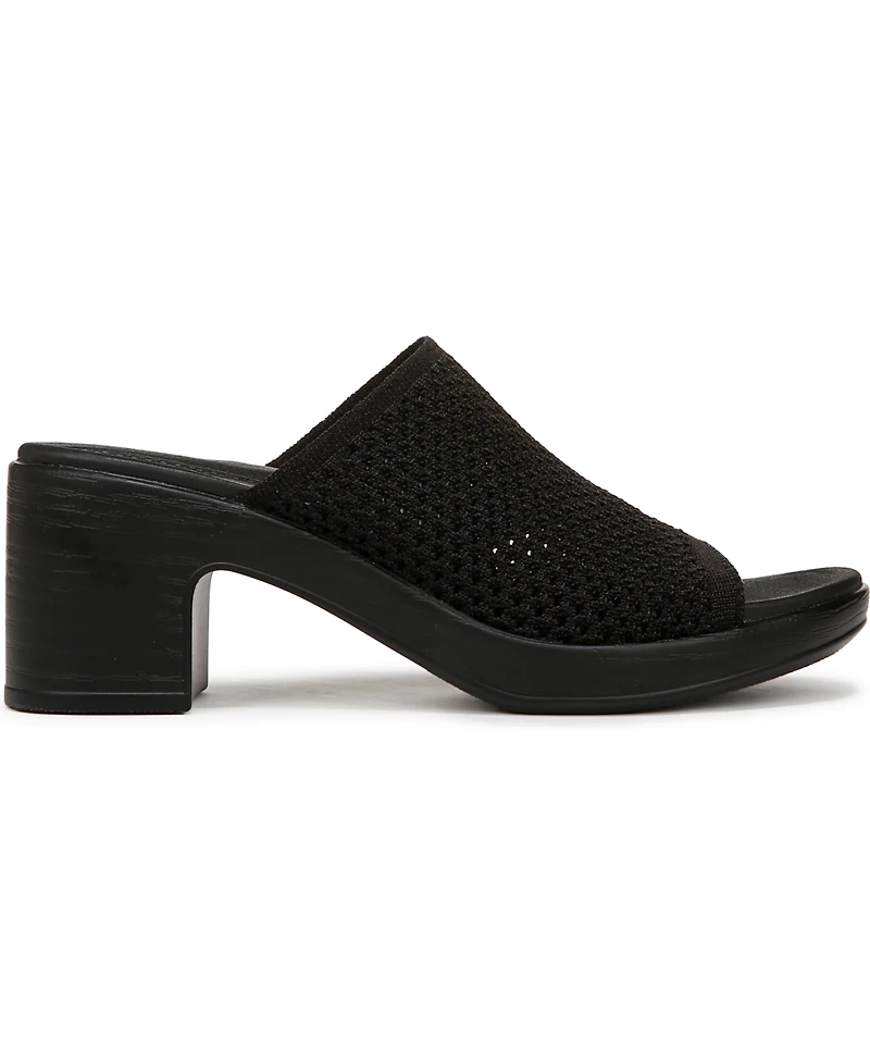 LifeStride Women's Ella Washable Block Heel Slide Sandals