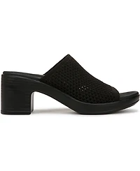 LifeStride Women's Ella Washable Block Heel Slide Sandals