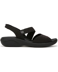 LifeStride Women's Cheerful Washable Peep Toe Slingback Sandals