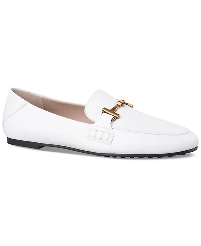 Giani Bernini Women's Beckhamm Leather Tailored Loafers, Created for Macy's