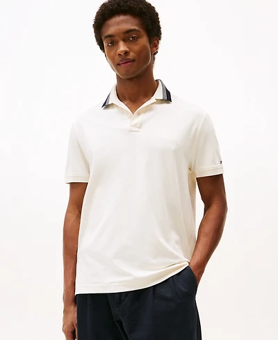 Tommy Hilfiger Men's Stripe-Collar Shirt