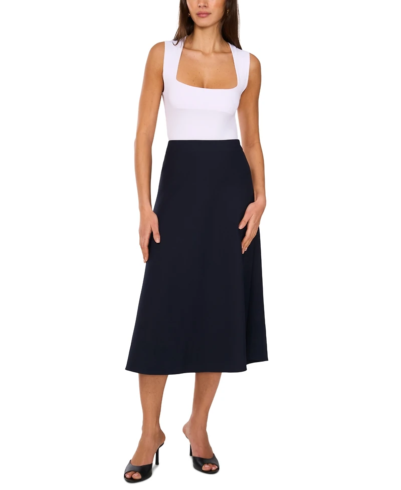 Vince Camuto Women's A-Line Midi Skirt